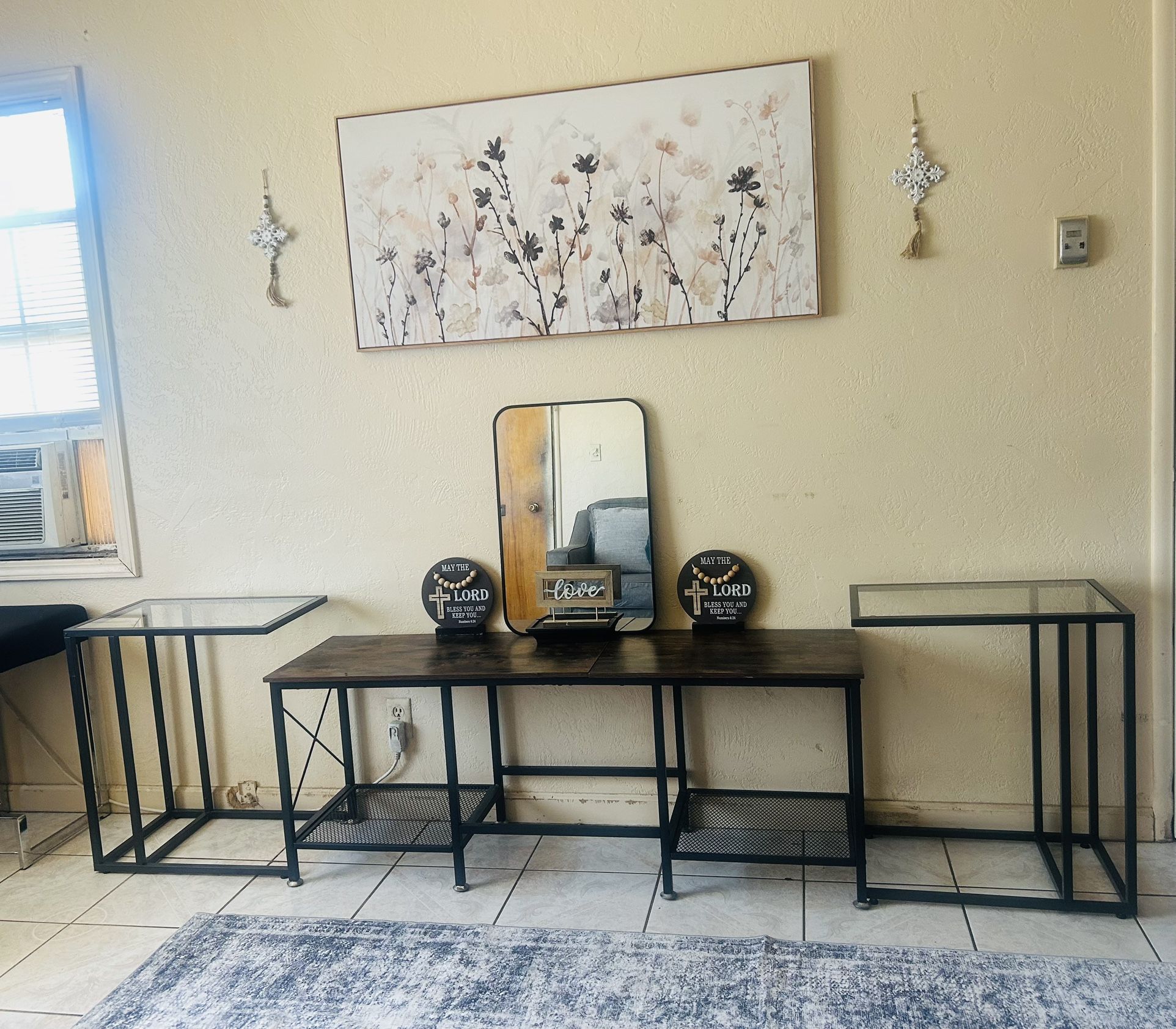 Tv Stand Console Table 