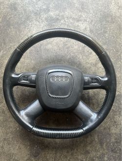 Audi B7 S4 A4 flat bottom steering wheel