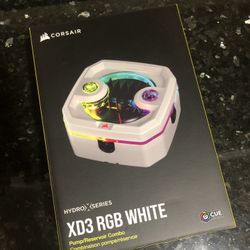 Corsair Hydro X Series XD3 RGB Pump White