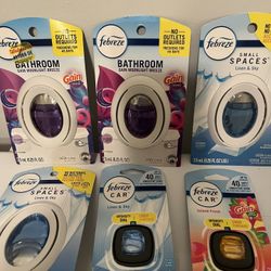 Febreeze Bathroom, Space , Car $3 Each