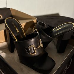 Black Platform Heels 
