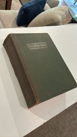 First Edition 1936 The Garden Encyclopedia Vintage Hardcover Book