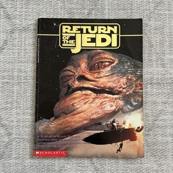 Vintage 1990s Scholastic Star Wars Return of the Jedi  Graphic Novel Book