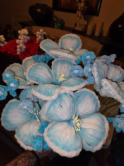 Hand made flowers
