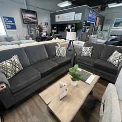 2pc Sofa & Love Seat