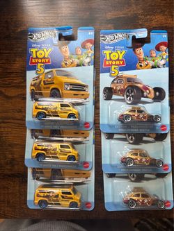 Hot Wheels Toy Story 5 Silver Series