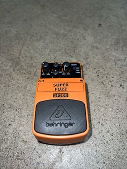 Behringer SF300 Super Fuzz Guitar Pedal – $20