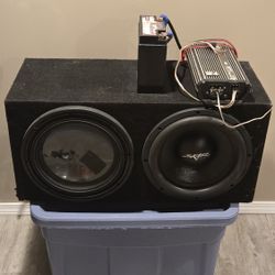 Subs And Amp For Sale 