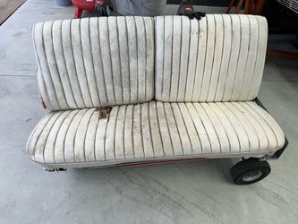 1958  Impala hard top front seat