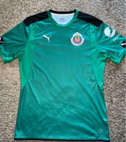 2016-17 Puma Chivas De Guadalajara Green Goalkeeper Jersey Men’s Large