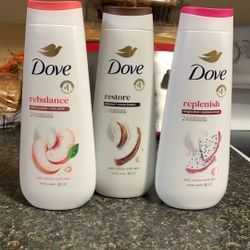 Dove Body Wash Bundle-3 Items!($23.91+ Value)