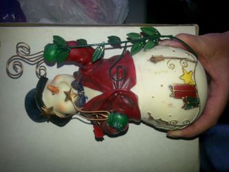 Snowman figurine