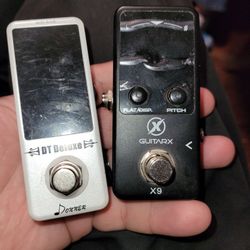 Two Guitar Tuner Pedals Lot