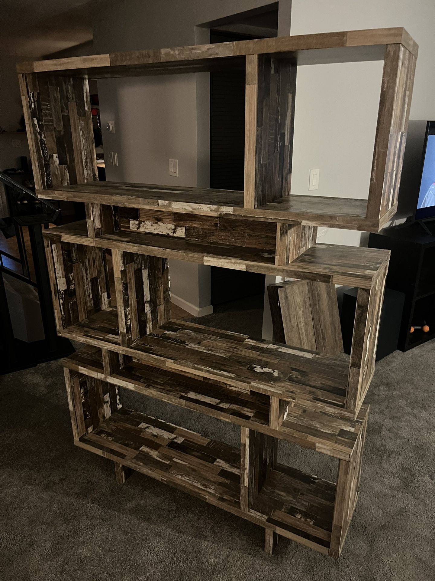 6 Ft Tiered Shelving Unit