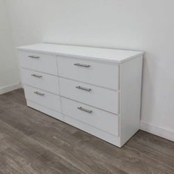 WHITE DRESSER - CÓMODA COLOR BLANCA 