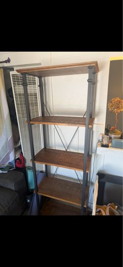 Wooden bookcase