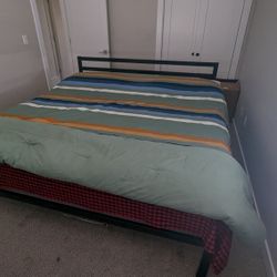 King Metal Bed Frame Free