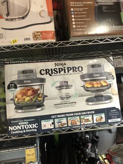 Ninja Crispi Pro Countertop Glass Air Fryer
