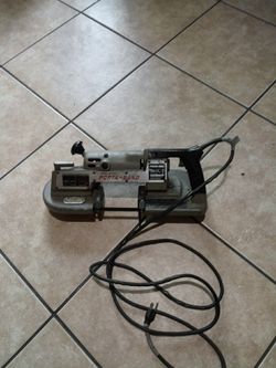 Poter cable porta band saw speedtronic modle # 736 preowned works grate cord has tape