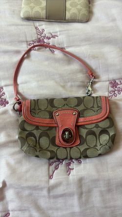 Coach Signature Canvas Mini Shoulder Bag