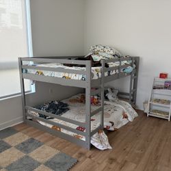 Lightly Used Full Over Full Floor Bunk Bed
