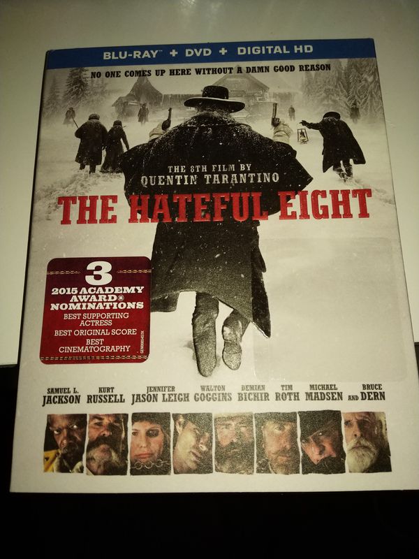 The Hateful Eight Blu Ray Dvd For Sale In Bunker Hill Wv Offerup