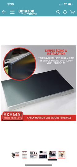 New 20-22 acrylic removable privacy screen