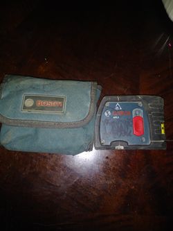Bosch laser plumb