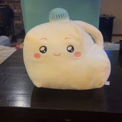 LankyBox Official Merch - Milky Plush Toy with Singing Voice Box - Milky Lanky Box Plushy - Large Cute Plushies 