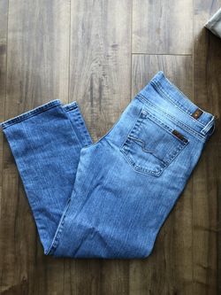7 For All Mankind Crop Jeans