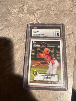 2021 SCG 10 52’ Redux Yordan Alvarez Autographed Card