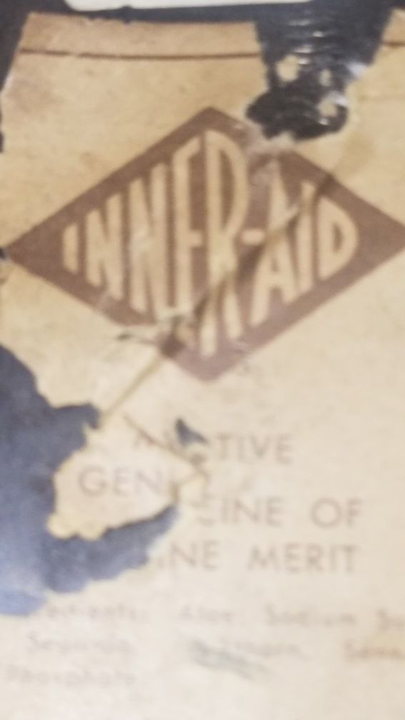 Antique tonic bottle