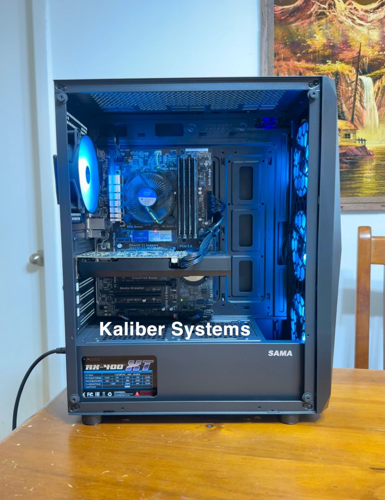 Custom Gaming Computer with Intel i7 4770, 1060 GTX 6GB, 256GB SSD/1TB HDD
