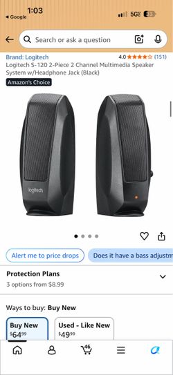 Logitech speakers