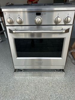 Monogram Stainless Steel Gas Range with Oven