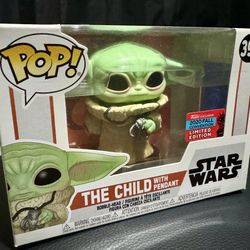 Funko Pop! Star Wars – The Child with Pendant #(contact info removed) Fall Convention Exclusive – Limited Edition 