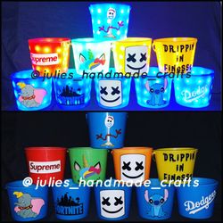 Halloween Light Up Buckets