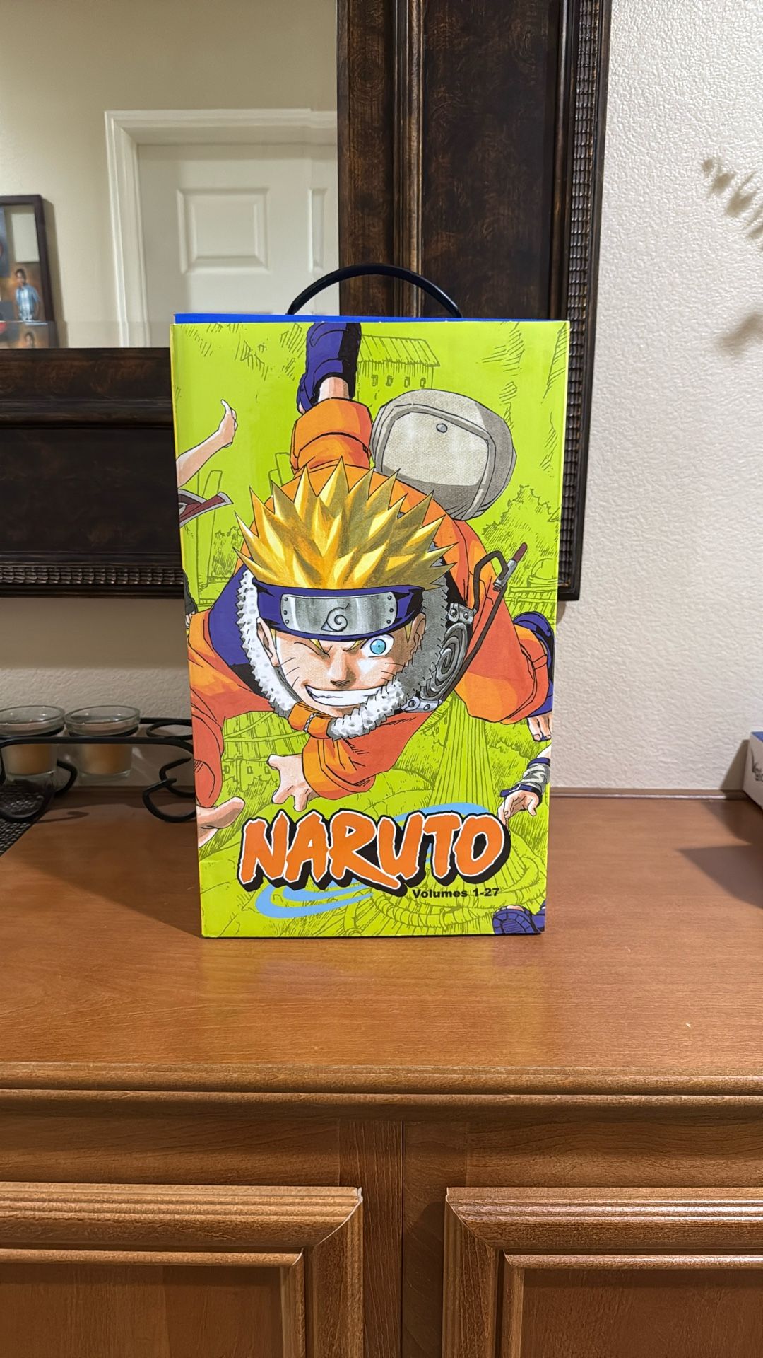 Naruto manga box set 1-27