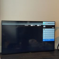 65” Sharp TV – Large Screen – Works Perfectly