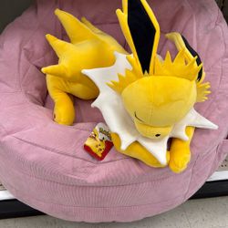 Pokemon Plush Sleeping Jolteon