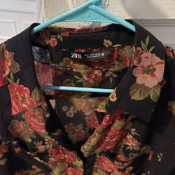 Medium Sheer brand New Zara Shirt