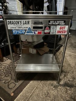 Stainless steel utility cart