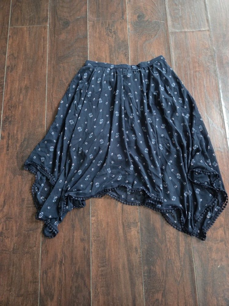 flower pattern skirt