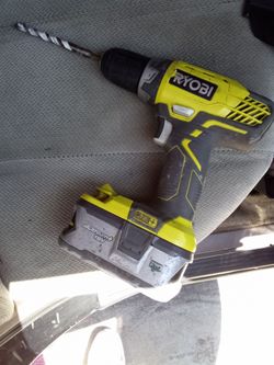 Ryobi drill & battery