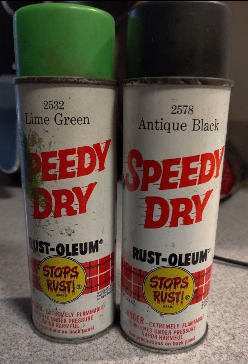 Vintage Spray Paint Cans
