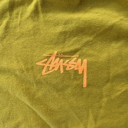 Stüssy Yellow Serotonin Tee Made in Mexico