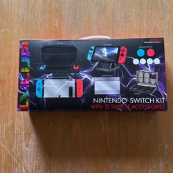 Vivitar Nintendo switch kit.  12 Switch Accessories. 