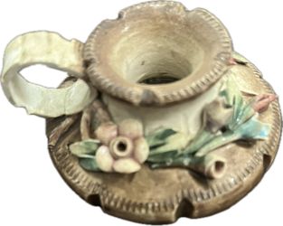 Rare Vintage 6 pc Vented Capodimonte Porcelain Set
