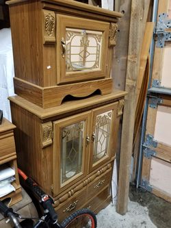 Armoire and night stand