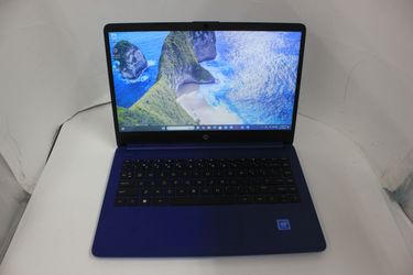 HP Laptop 14-dq0055dx: Celeron N4120 CPU 1.10GHz, 4Gb RAM, 64Gb SD, Win 11 Home